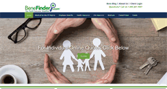 Desktop Screenshot of benefinder.com